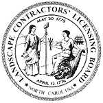 North Carolina landscape contractor license