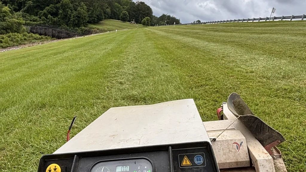 specialized slope mowing in Wake Forest NC