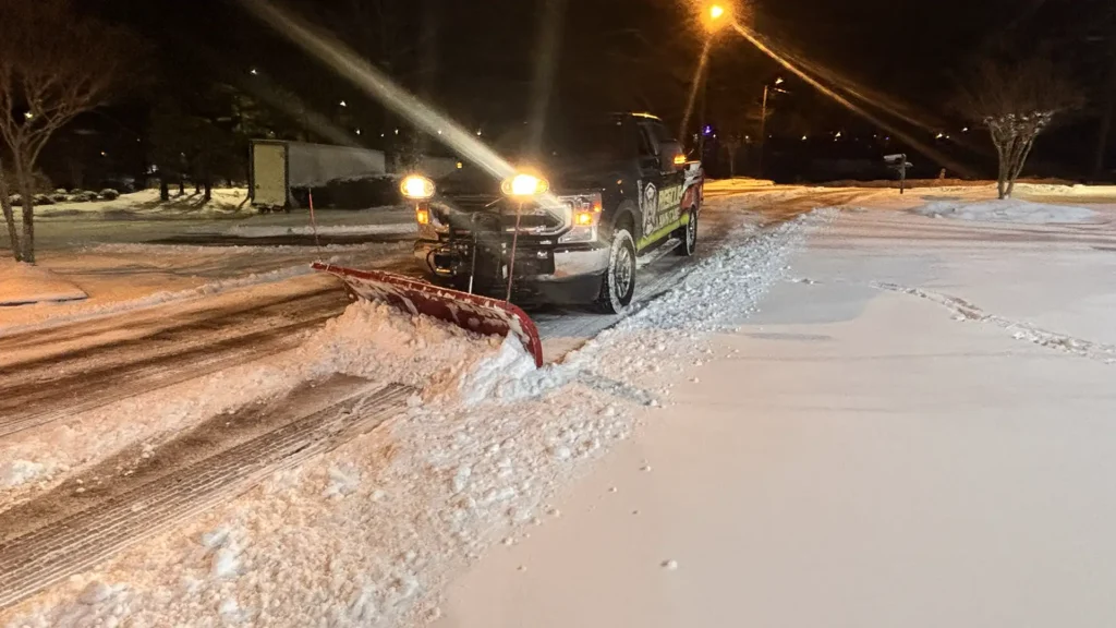 snow removal in Wake Forest NC