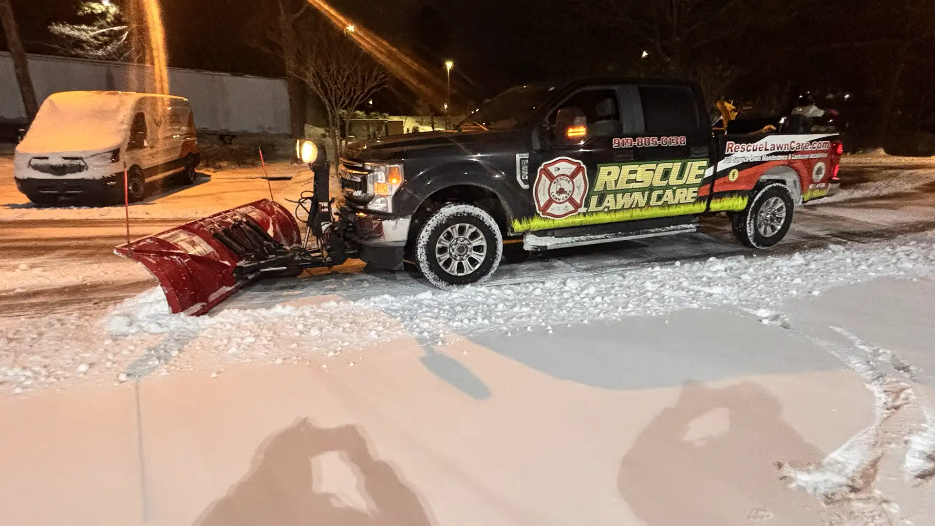 snow removal service in Wake Forest NC