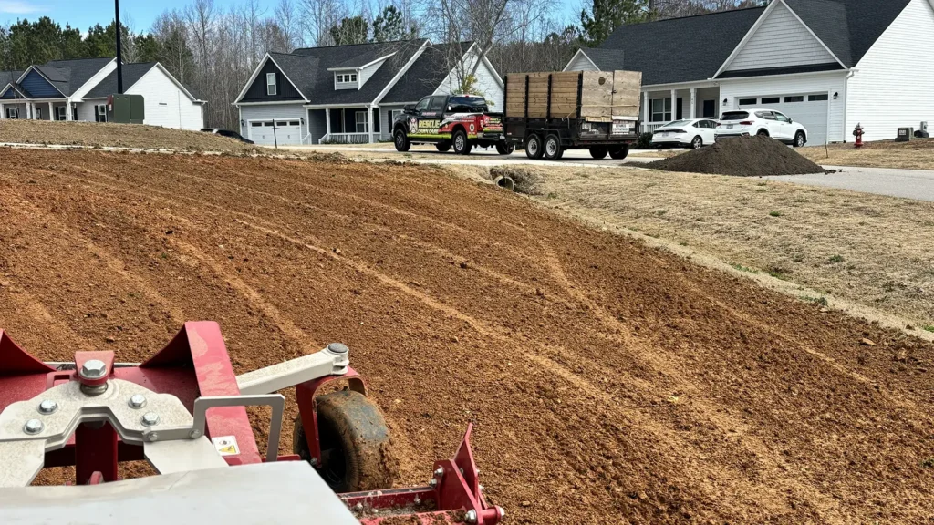 yard grading service in Wake Forest NC